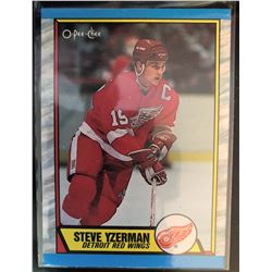 1989-90 O-Pee-Chee Steve Yzerman Card #83