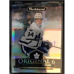 2018-19 Parkhurst Original 6  Auston Matthews Card #O6-6