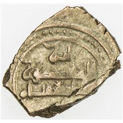 AMIRID OF VALENCIA: 'Abd al-'Aziz al-Mansur, 1021-1061, AV fractional dinar (1.54g), NM, ND. VF