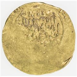 GHORID: Mu'izz al-Din Muhammad, 1171-1206, AV dinar (5.82g), MM, DM. VF