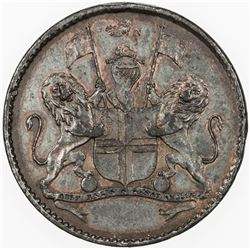 ST. HELENA: George IV, 1820-1830, AE halfpenny, 1821. EF
