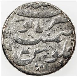 MUGHAL: Aurangzeb, 1658-1707, AR rupee, Patna, AH1071 year 4. F-VF