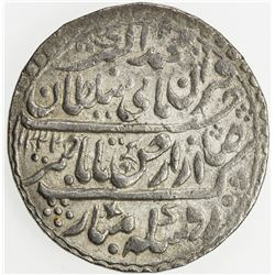 INDORE: Jaswant Rao, 1798-1811, AR nazarana rupee (14.69g), Indore, AH1222. AU