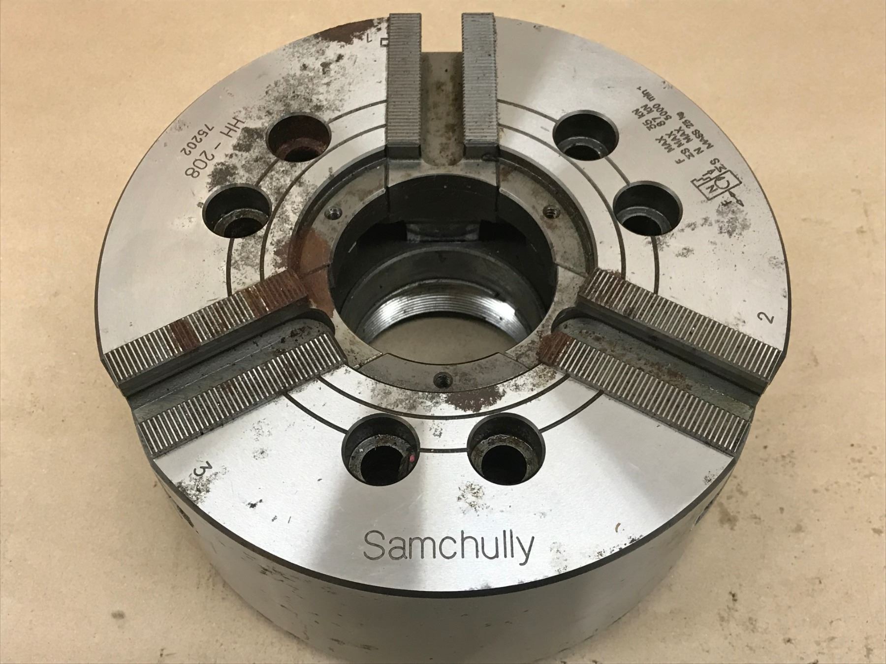 Anello Di Alesatura A Mascella Morbida Regolabile Da 8 Pollici Tornio A - Foto 10