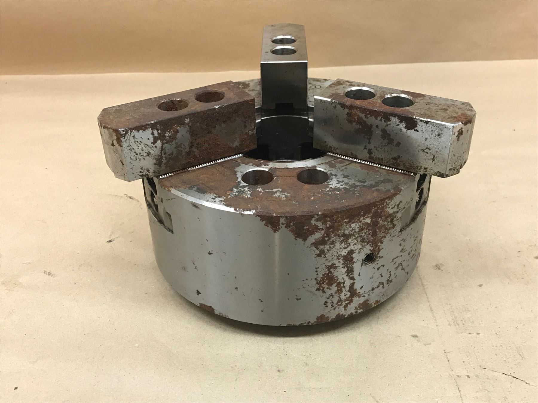 Anello Di Alesatura A Mascella Morbida Regolabile Da 8 Pollici Tornio A - Foto 2