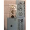 Image 1 : 1980 US Mint P D S 3 Coin Susan B Anthony Dollars Set in Original Package