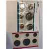 Image 1 : 1977 P D US Mint Set in Original Packages has the 2 Eisenhower Dollars