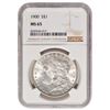 Image 1 : 1900 $1 Morgan Silver Dollar Coin NGC MS65