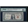 Image 1 : 1935A $1 Hawaii Silver Certificate PMG 66EPQ