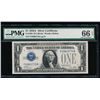 Image 1 : 1928A $1 Silver Certificate PMG 66EPQ