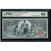 Image 1 : 1896 $2 Educational Silver Certificate PMG 66EPQ