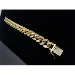 PLATED 14KT Gold Link Bracelet