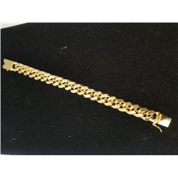 PLATED 14KT Gold Link Bracelet