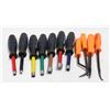 Image 1 : BAG OF ASSORTED NUT DRIVERS, PICKS & CHISELS.