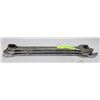 Image 1 : LOT OF 3 ASSORTED SIZE WRENCHES