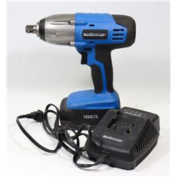 MASTERCRAFT 18V IMPACT WRENCH.