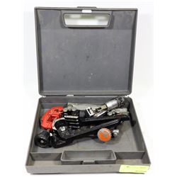 LOT OF PIPE CUTTERS.