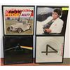 Image 1 : LOT OF 4 FRAMED RECORDS INCLUDING MICHAEL JACKSON