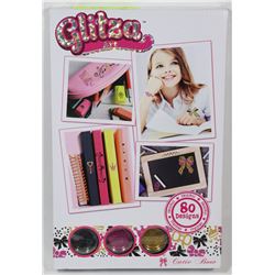 NEW GLITZA ART: CUTIE BOW GLITTER ART SET