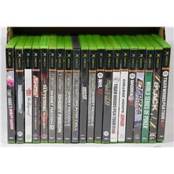 LOT OF 20 XBOX GAMES