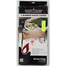 BBQ 86" 3 BURNER PATIO COVER.
