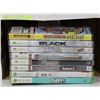 Image 1 : LOT OF 8 GAMES (XBOX 360, XBOX, NINTENDO)