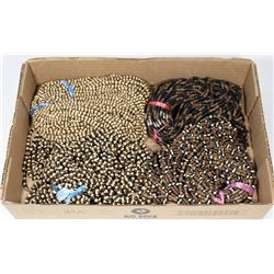 LARGE FLAT OF ASSORTED NECKLACES MADE IN THE