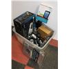 Image 1 : LARGE TOTE OF UNTESTED STORAGE LOCKER FIND
