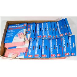 FLAT OF MICROFIBRE CLOTHS