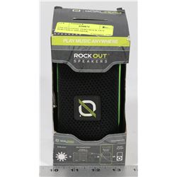 UNUSED GOAL ZERO ROCK OUT PORTABLE SPEAKER,