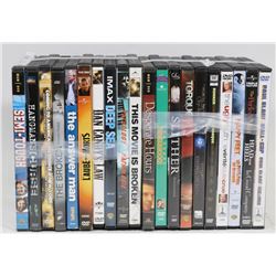 LOT OF ASSORTED DVD MOVIES