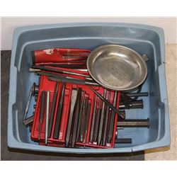 LOT OF ASSORTED PUNCHES, MECHANICS DISH AND