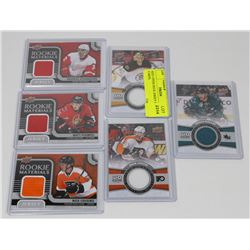 SIZE UPPER DECK JERSEY HOCKEY CARDS,