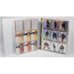 BINDER OF MCDONALDS HOCKEY CARDS - FULL SETS IN