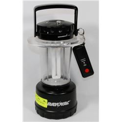 RAY VAC CAMPING LAMP WITH REMOTE.