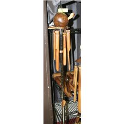 NEW LARGE “TURTLE” BAMBOO WIND CHIMES