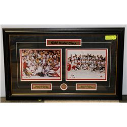 TEAM CANADA MENS AND WOMENS WIN HOCKEY OLYMPIC