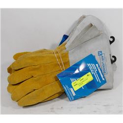 4 PAIRS OF BLUESHIELD AIR LIQUIDE GLOVES