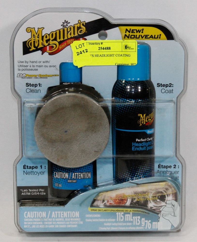 MEGUIAR'S HEADLIGHT COATING SYSTEM