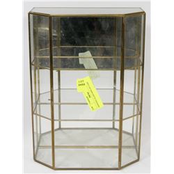 HANGING GLASS DISPLAY CASE