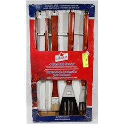 MOLSON CANADIAN 4-PC BBQ SET - GENERAL,