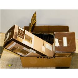 2 NEW ALLEN + ROTH PENDANT LIGHTS, 2 METAL WALL