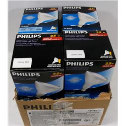 8 PHILIPS MASTER COOL LIGHT-LIGHT  BULBS