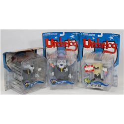 BOX OF ASSORTED COLLECTIBLE FIGURES.