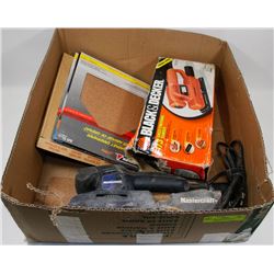 BOX W/BLACK & DECKER & MASTERCRAFT 1/3