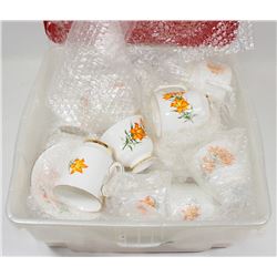 23 PIECES OF ROYAL WINDSOR BONE CHINA "PRAIRIE