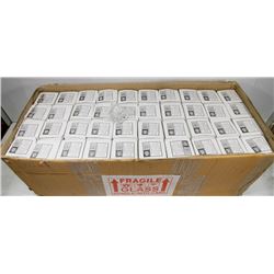 CASE OF 160 GLASS CANDLE HOLDERS, CAN BE PARTY