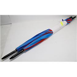 2PK GOLF SIZE UMBRELLAS.