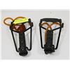 Image 1 : LOT OF 2 BLACK SLING SHOTS