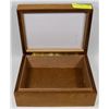 Image 1 : GENUINE WALNUT WOODEN BOX 8 X 11